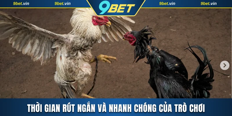 Thời gian rút ngắn và nhanh chóng của trò chơi